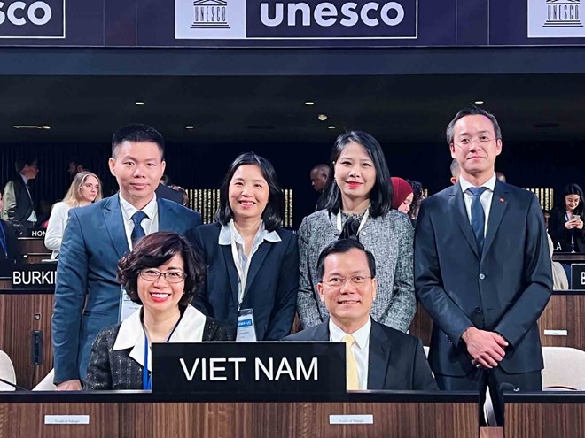 Việt Nam lần đầu cùng lúc đảm nhận vai trò tại 4 cơ chế then chốt của UNESCO