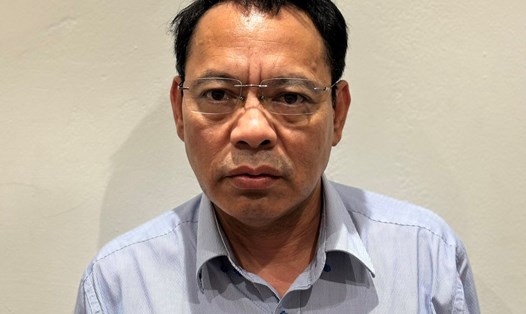 Bị can Nguyễn Danh Sơn bị bắt tạm giam. Ảnh: Bộ Công an