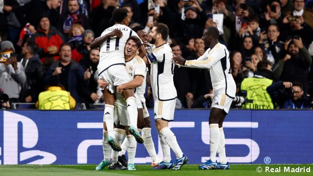 Real Madrid sớm giành tấm vé vào chơi vòng 1/8 tại Champions League. Ảnh: Real Madrid
