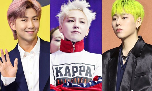 RM (BTS), G-Dragon (Big Bang), Zico. Ảnh: Allkpop