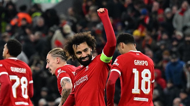 Liverpool giành vé vào vòng 1/8 Europa League