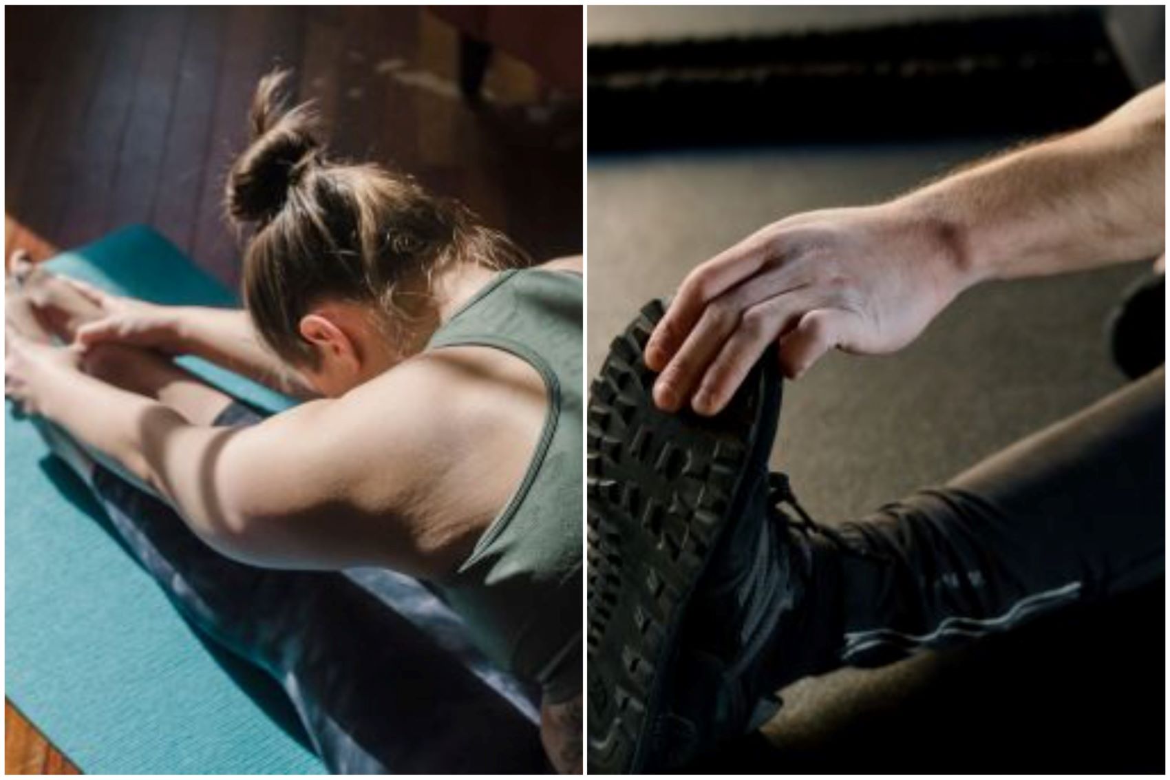 Cách kéo giãn giúp giảm đau cơ khi bỏ tập thể dục trong 1 tuần. Đồ họa: Thanh Thanh 