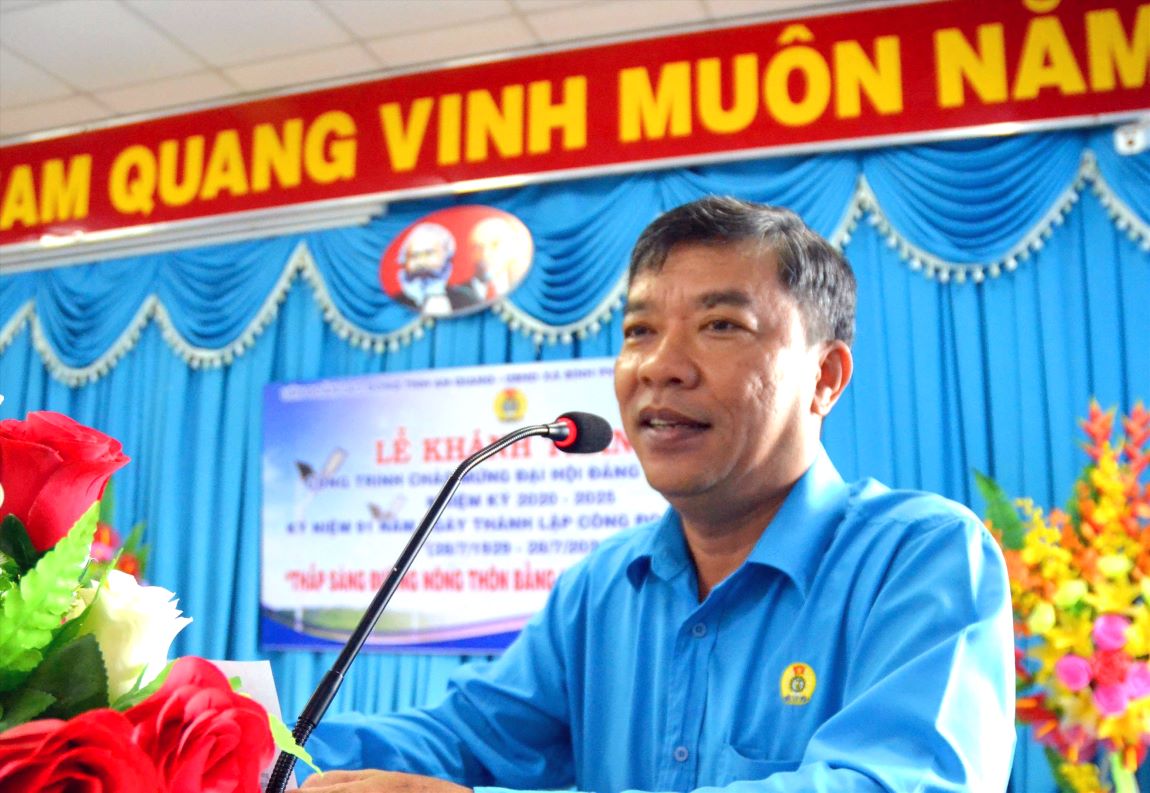 Theo ông Nguyễn Hữu Giang, việc Quốc hội biểu quyết giao cho Tổng LĐLĐ Việt Nam là cơ quan chủ quản đầu tư nhà ở xã hội là chủ trương rất nhân văn với người lao động. Ảnh: Lục Tùng