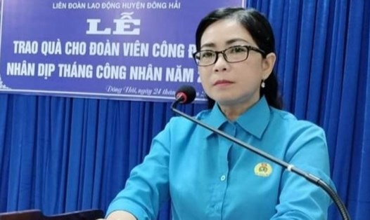 Bà Nguyễn Cẩm Ly, kỳ vọng vào sự thành công của Đại hội XIII Công đoàn Việt Nam. Ảnh: Nhật Hồ