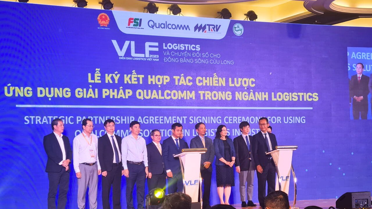 Sự hợp tác giữa công ty FSI và Qualcomm đã mở ra một chương mới trong cung cấp các giải pháp chuyển đổi số ngành Logistics hiệu quả. Ảnhh: FSI