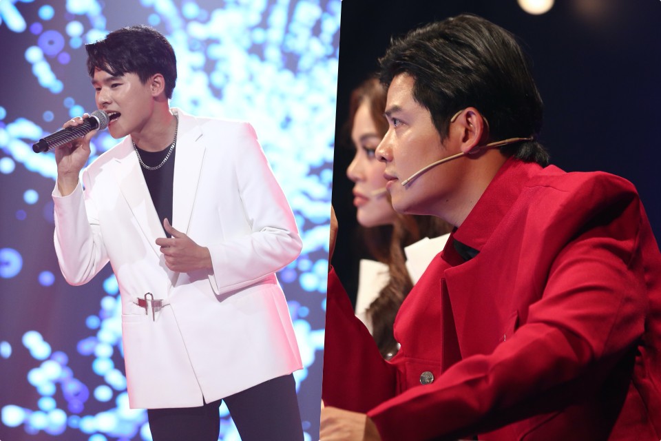 Nhạc sĩ Nguyễn Văn Chung xúc động vì tiết mục của thí sinh. Ảnh: Bee