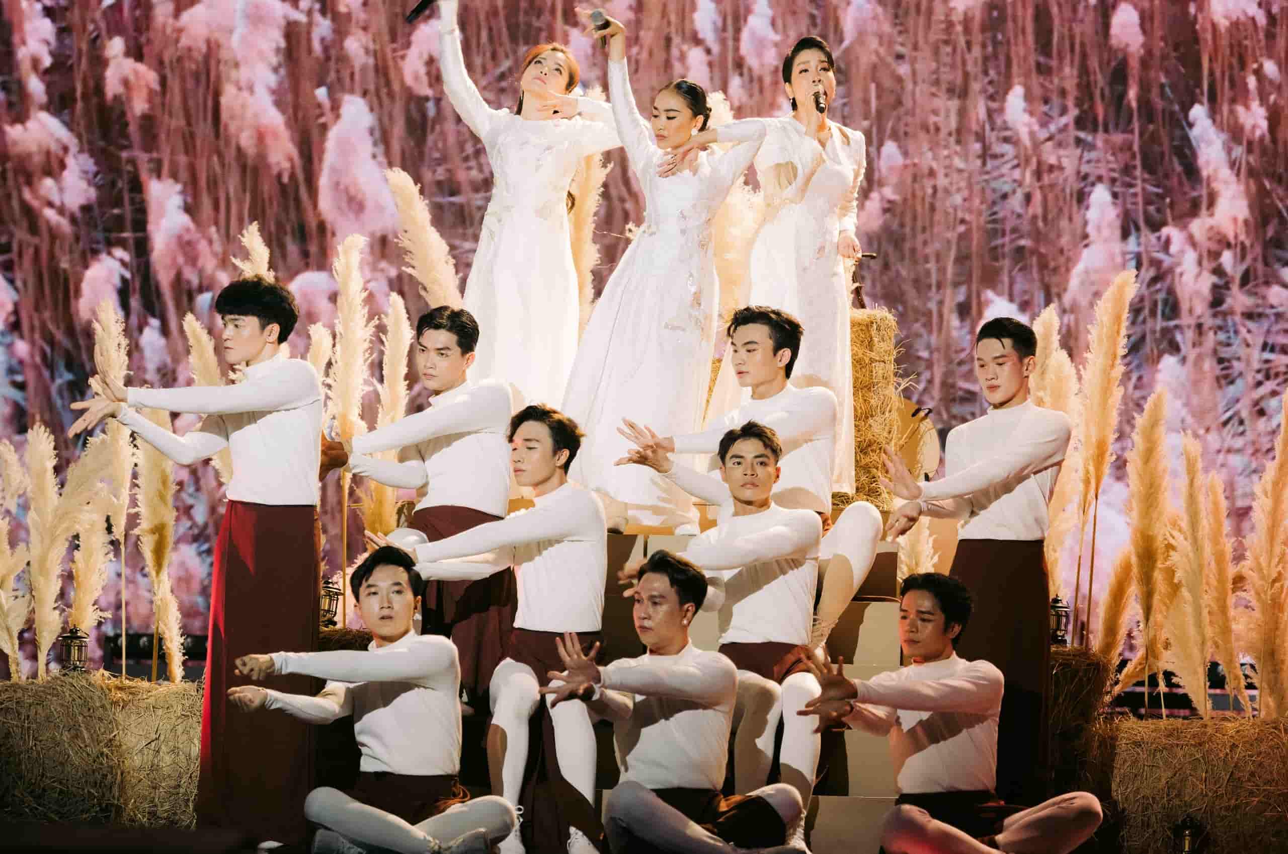 Nhóm của Mỹ Linh tiến thẳng vào công diễn 3 với tiết mục hấp dẫn. Ảnh: BTC.