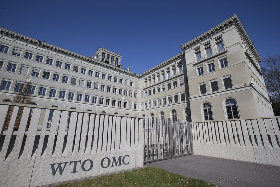 Trụ sở Tổ chức Thương mại Thế giới (WTO) tại Geneva, Thụy Sĩ. Ảnh: Xinhua