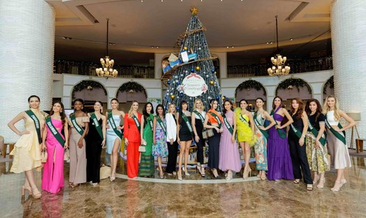 Miss Earth 2023 tổ chức bán kết tại Đà Lạt. Ảnh: BTC.