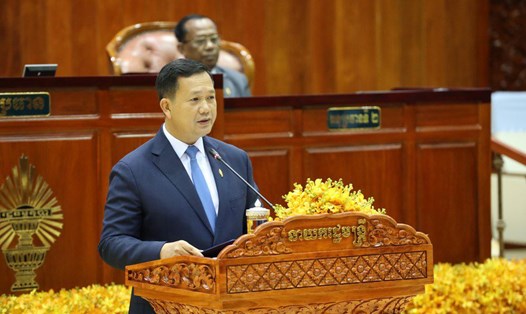 Thủ tướng Campuchia Hun Manet. Ảnh: Xinhua