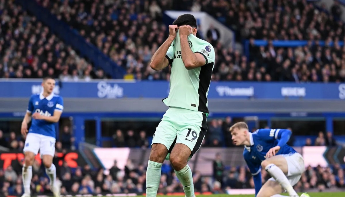 Chelsea thua trận thứ hai liên tiếp, cũng là thất bại thứ bảy kể từ đầu mùa tại Premier League.