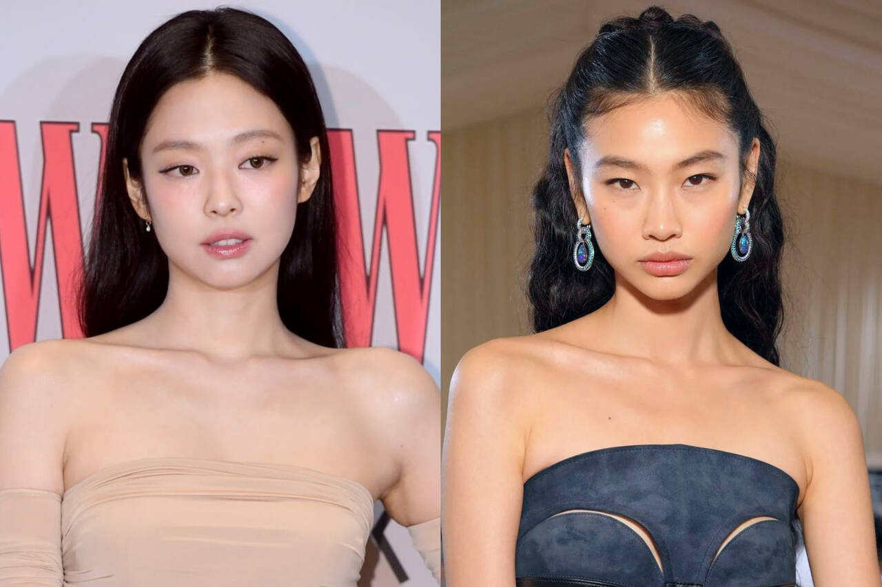 Jennie Blackpink và Jung Ho Yeon. Ảnh: Naver