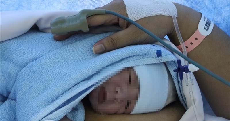 Trẻ sơ sinh chào đời tại Bệnh viện Hùng Vương. Ảnh: Nguyễn Ly. 