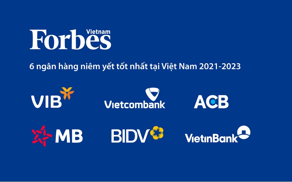 6 ngân hàng niêm yết tốt nhất tại Việt Nam 2021-2023. Ảnh: VIB