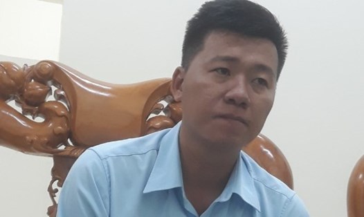 Đối tượng Lê Minh Luân bị khởi tố, tạm giam vì tham ô hơn 11,4 tỉ đồng. Ảnh: Công an cung cấp