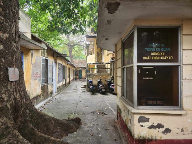 Trụ sở Hãng phim truyện Việt Nam. Ảnh: Đặng Tiến