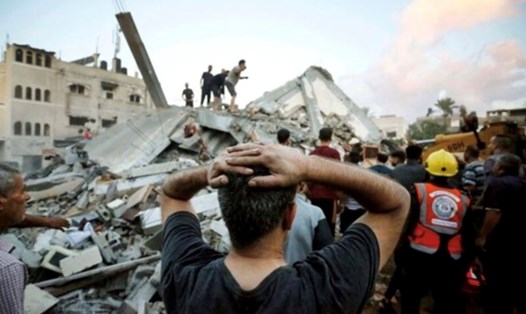 Tình hình cuộc xung đột ở Dải Gaza đã khiến Israel nhận về sự lên án của quốc tế. Ảnh: AFP