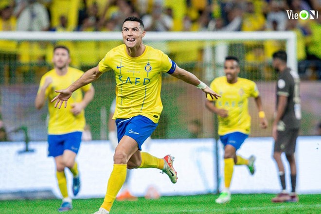 Ronaldo lập công trong chiến thắng đậm của Al-Nassr trước Al-Shabab