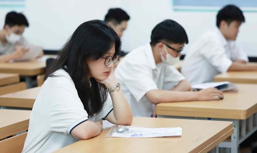 Học sinh tham dự kì thi tốt nghiệp THPT năm 2023. Ảnh: Hải Nguyễn