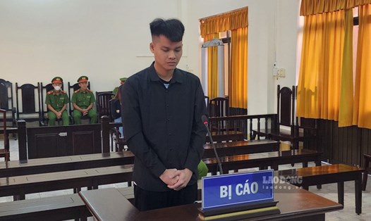 Nguyễn Thành Thức tại phiên tòa. Ảnh: Nguyên Anh