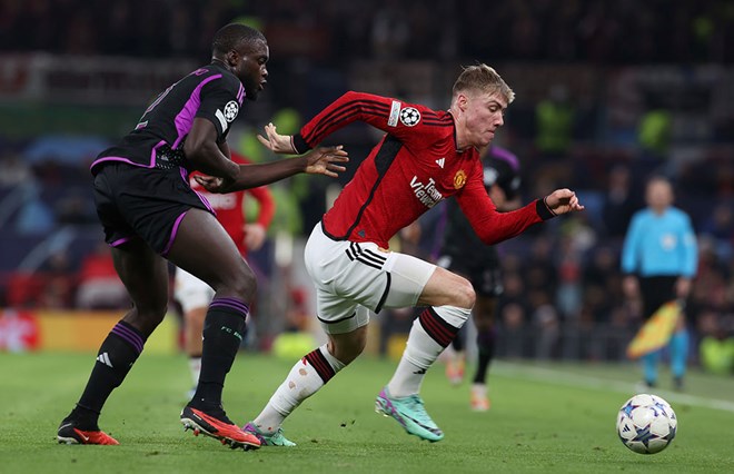 Thua Bayern, Man United bị loại khỏi Champions League