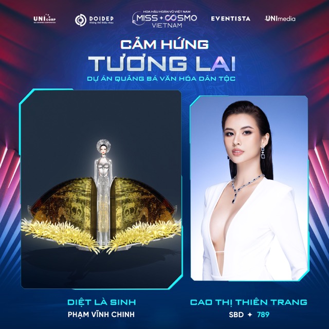 40 thí sinh sẽ trình diễn trang phục dân tộc tại Miss Cosmo Vietnam 2023