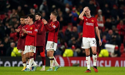 Man United bị loại ngay từ vòng bảng Champions League năm nay.   Ảnh: AFP 