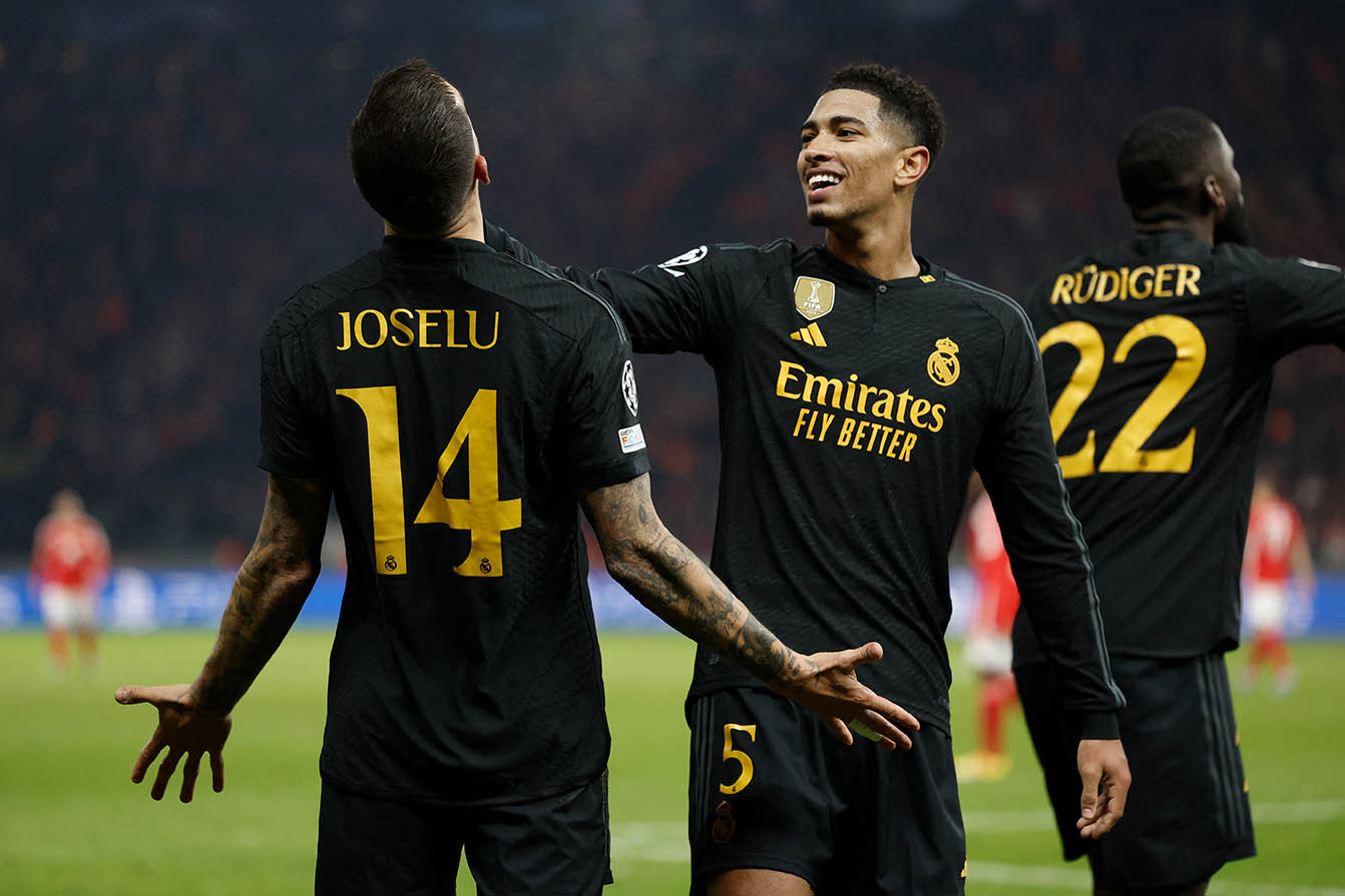 Joselu góp công lớn trong chiến thắng của Real Madrid. Ảnh: AFP