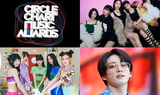 IVE, Jungkook, NewJeans có mặt trong đề cử Circle Chart Music Awards 2024. Ảnh: Naver