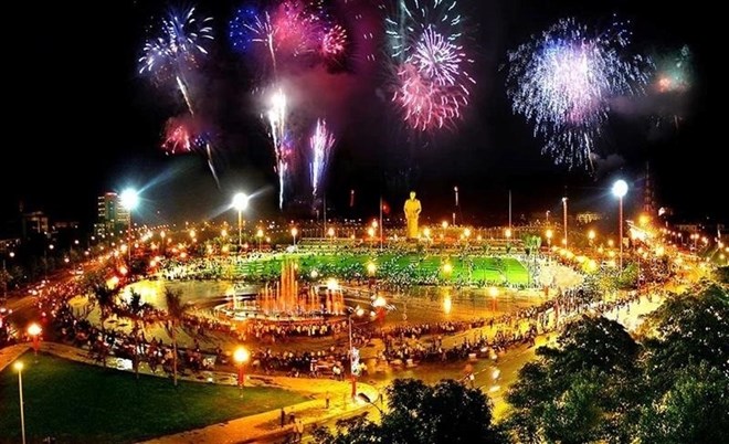 Nghệ An sẽ tổ chức bắn pháo hoa 15 phút chào mừng năm mới 2024.  Ảnh: Hải Đăng