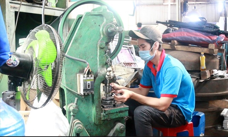 Đa phần người lao động tại các khu cụm công nghiệp ở tỉnh Đắk Lắk chưa có nhà để ở, phải đi thuê trọ tạm trú qua ngày. Ảnh: Bảo Trung