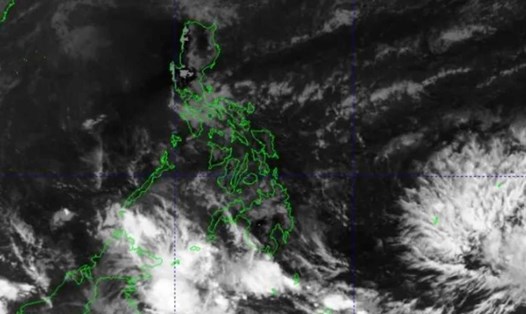 Vị trí áp thấp gần Philippines vào hồi 9h30 ngày 14.12.2023. Ảnh: PASAGA