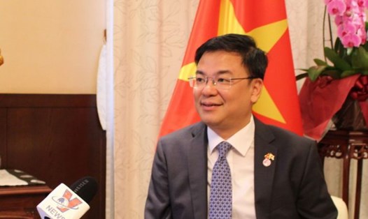 Đại sứ Việt Nam tại Nhật Bản Phạm Quang Hiệu. Ảnh: TTXVN