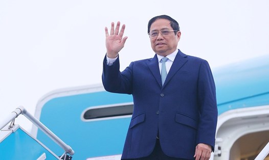 Thủ tướng Chính phủ Phạm Minh Chính lên đường sang Nhật Bản công tác. Ảnh: VGP