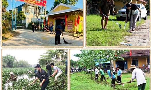 "Nhặt một cọng rác, bạn sẽ làm cho Huế sạch hơn" - Cuộc vận động toàn dân xây dựng Thừa Thiên Huế sáng - xanh - sạch, không rác thải. Ảnh TT-H online