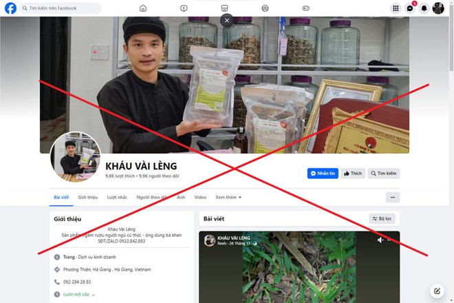 Bài thuốc gia truyền Kháu Vài Lèng bị giả mạo