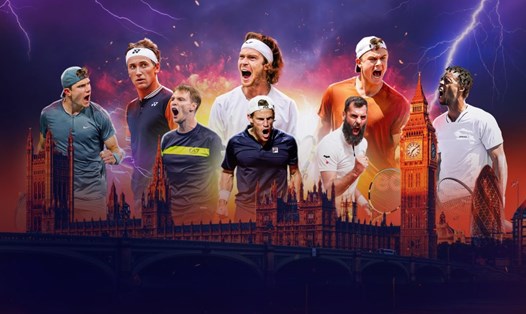 The Ultimate Tennis Showdown Grand Final là sự kiện lớn cuối cùng của quần vợt thế giới năm 2023. Ảnh: Tennis365