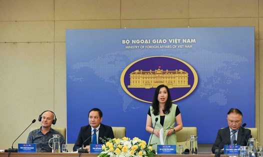 Hội thảo “50 năm quan hệ Việt Nam - Hà Lan: Thành tựu và triển vọng” do Bộ Ngoại giao chủ trì tổ chức diễn ra ngày 15.12. Ảnh: Báo Quốc tế/Bộ Ngoại giao 