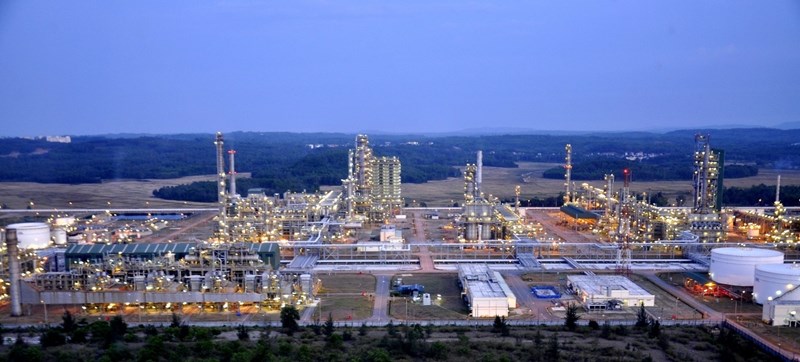 Nhà máy lọc dầu Dung Quất. Ảnh: PVN cung cấp.