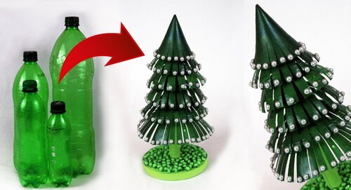 Cây thông tự tay làm sẽ giúp trang trí không gian sống thêm phần độc đáo. Ảnh: Pixabay