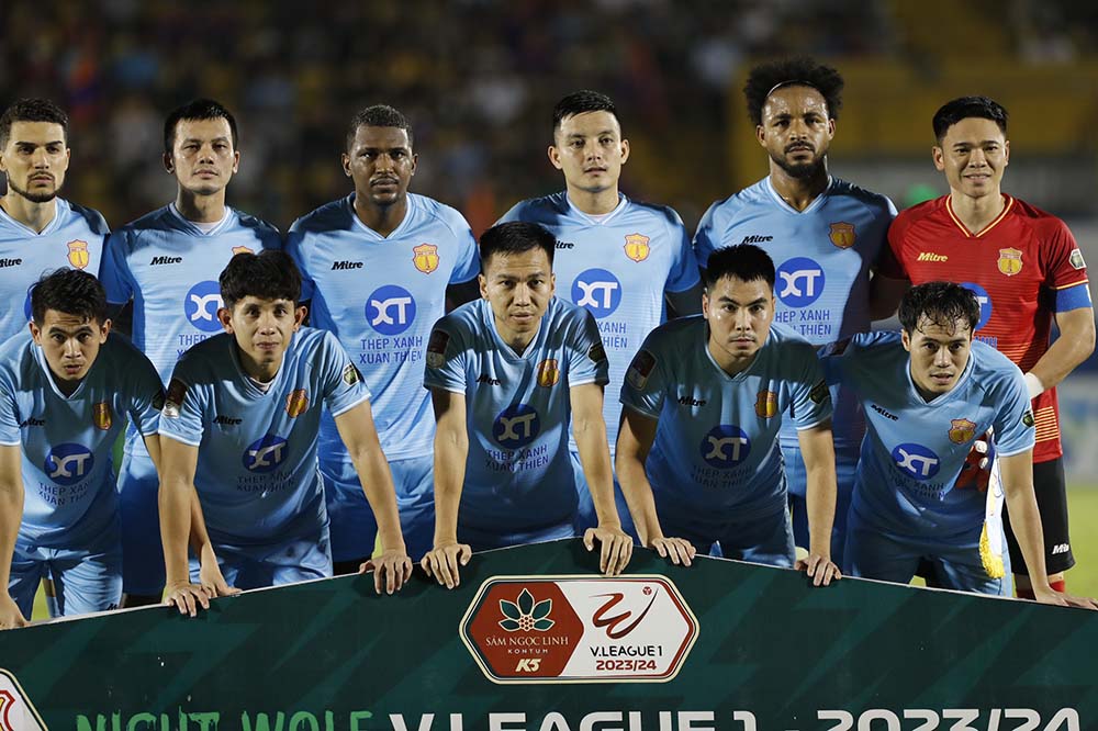 Chiều 17.12, câu lạc bộ Nam Định có chuyến làm khách đến sân của Bình Dương ở lượt trận vòng 6 Night Wolf V.League 2023-2023.