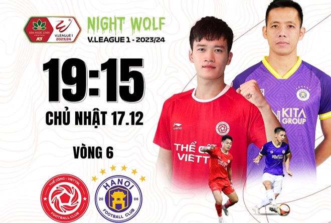 Link xem trực tiếp Thể Công Viettel và Hà Nội FC tại vòng 6 V.League