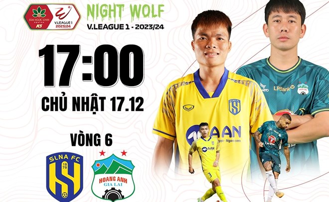 Link xem trực tiếp Sông Lam Nghệ An và Hoàng Anh Gia Lai ở vòng 6 V.League