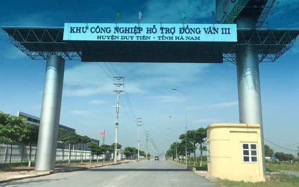 Khu công nghiệp Đồng Văn III (Hà Nam). Ảnh: VGP