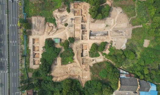 Một khu mộ cổ được phát hiện ở tỉnh Giang Tô phía đông Trung Quốc. Ảnh minh họa. Ảnh: Xinhua