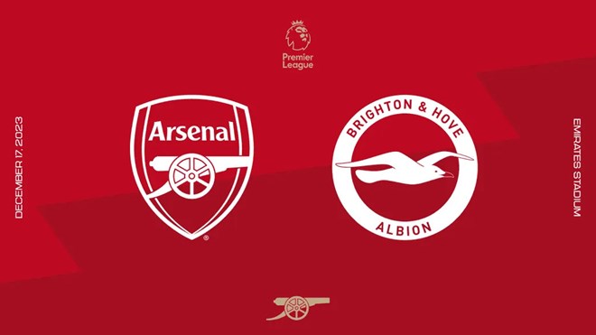 Link xem trực tiếp Arsenal vs Brighton tại Premier League