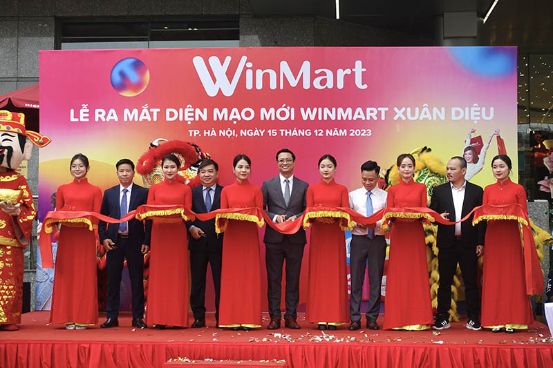 Năm 2023, WinCommerce tăng tốc ra mắt loạt nhận diện mới cho các siêu thị, cửa hàng trên toàn quốc . Ảnh: WinCommerce