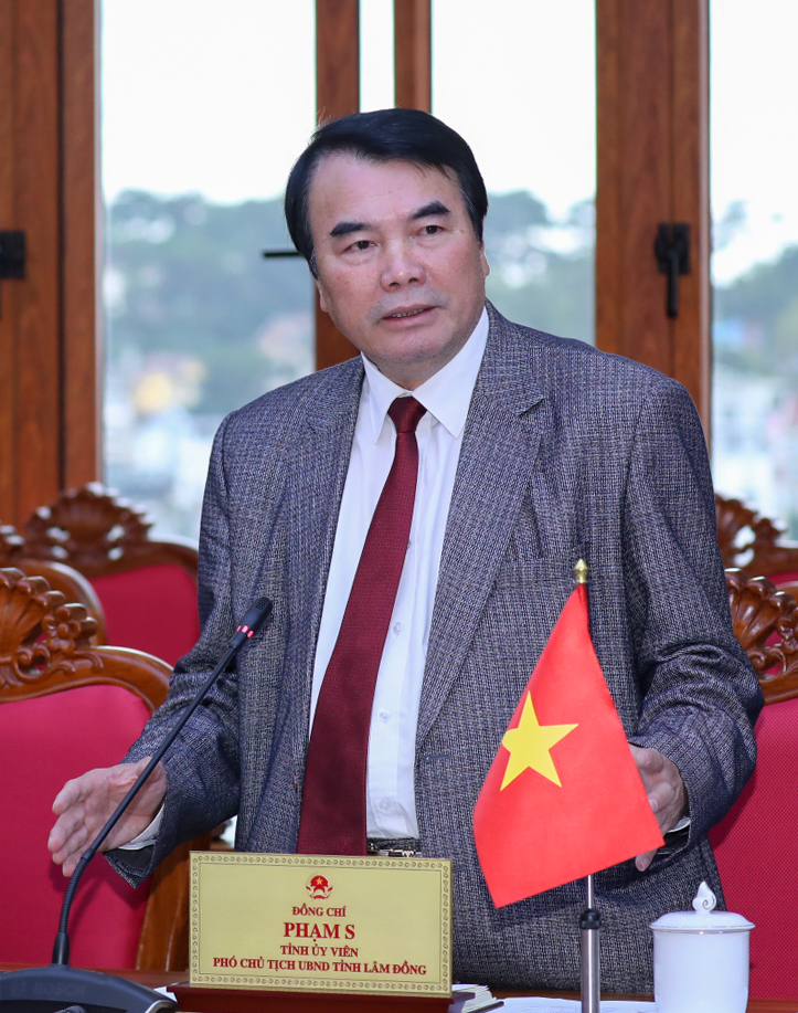 Phó Chủ tịch UBND tỉnh Lâm Đồng Phạm S. Ảnh: Nguyễn Nghĩa