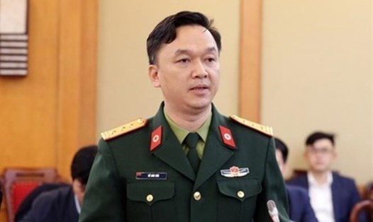 Cựu Thượng tá Hồ Anh Sơn trong vụ án Việt Á. Ảnh: TTXVN