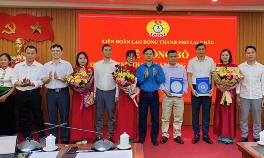 Năm 2023, LĐLĐ tỉnh Lai Châu kết nạp hơn 570 đoàn viên, vượt trên 400% chỉ tiêu Tổng LĐLĐVN giao. Ảnh: Thu Hằng